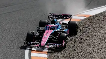 ZANDVOORT, NETHERLANDS - AUGUST 29: Pierre Gasly of France driving the (10) Alpine F1 A525 Renault