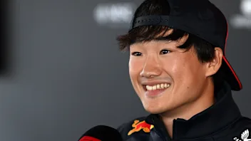 ZANDVOORT, NETHERLANDS - AUGUST 28: Yuki Tsunoda of Japan and Oracle Red Bull Racing talks to the