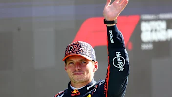 ZANDVOORT, NETHERLANDS - AUGUST 30: Third placed qualifier Max Verstappen of the Netherlands and