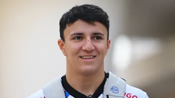 LUSAIL CITY, QATAR - NOVEMBER 27: Isack Hadjar of France and Visa Cash App Racing Bulls arrives in