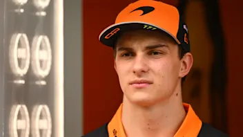 JEDDAH, SAUDI ARABIA - APRIL 17: Oscar Piastri of Australia and McLaren looks on in the Paddock