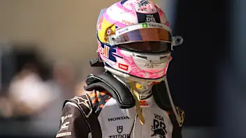 AUSTIN, TEXAS - OCTOBER 19: Eleventh placed Liam Lawson of New Zealand and Visa Cash App Racing