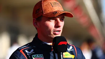 AUSTIN, TEXAS - OCTOBER 17: Sprint Pole qualifier Max Verstappen of the Netherlands and Oracle Red