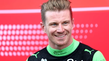 AUSTIN, TEXAS - OCTOBER 17: Nico Hulkenberg of Germany and Stake F1 Team Kick Sauber is interviewed