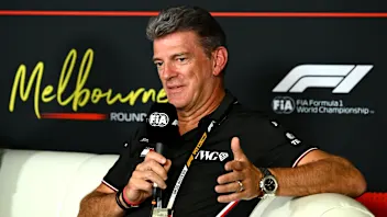 MELBOURNE, AUSTRALIA - MARCH 06: Graeme Lowdon, Team Principal of Cadillac F1 Team in the Team