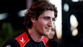 MELBOURNE, AUSTRALIA - MARCH 05: Jack Doohan of Australia and Haas F1 looks on during previews