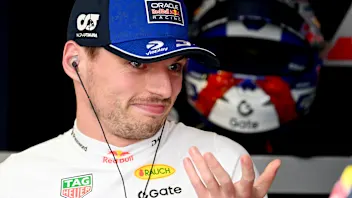 MELBOURNE, AUSTRALIA - MARCH 07: Max Verstappen of the Netherlands and Oracle Red Bull Racing looks