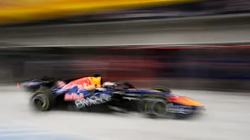 SINGAPORE, SINGAPORE - OCTOBER 09:  Max Verstappen of the Netherlands driving the (3) Oracle Red