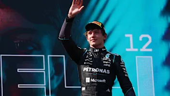 SPIELBERG, AUSTRIA - JUNE 28: Third placed Andrea Kimi Antonelli of Italy and Mercedes AMG Petronas