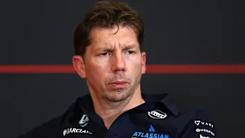 SPIELBERG, AUSTRIA - JUNE 26: James Vowles, Team Principal of Williams in the Team Principals Press