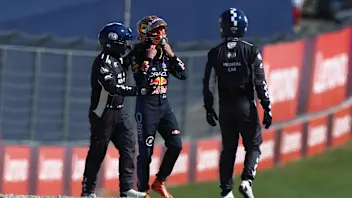 SPIELBERG, AUSTRIA - JUNE 27: Fifth placed qualifier Max Verstappen of the Netherlands and Oracle