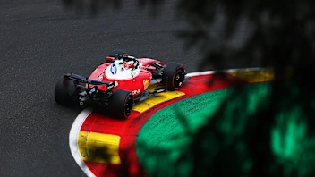 SPA, BELGIUM - JULY 18: Charles Leclerc of Monaco driving the (16) Scuderia Ferrari SF-26 on track