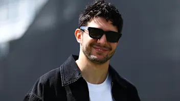MONTREAL, QUEBEC - MAY 21: Esteban Ocon of France and Haas F1 arrives in the Paddock during