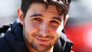 MONTREAL, QUEBEC - MAY 21: Esteban Ocon of France and Haas F1 arrives in the Paddock during