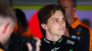 BUDAPEST, HUNGARY - JULY 25: Oscar Piastri of Australia and McLaren looks on in the garage during