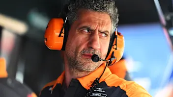 BUDAPEST, HUNGARY - JULY 25: Andrea Stella, Team Principal of McLaren on the pit wall during