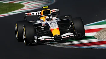 MONZA, ITALY - SEPTEMBER 06: Yuki Tsunoda of Japan and Visa Cash App Racing Bulls on the grid