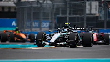 MIAMI, FLORIDA - MAY 03: Andrea Kimi Antonelli of Italy driving the (12) Mercedes AMG Petronas F1