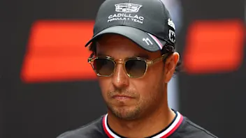 MONTE-CARLO, MONACO - JUNE 07: Sergio Perez of Mexico and Cadillac F1 Team on the drivers parade