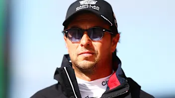 ZANDVOORT, NETHERLANDS - AUGUST 22: Twenty-second placed qualifier Sergio Perez of Mexico and
