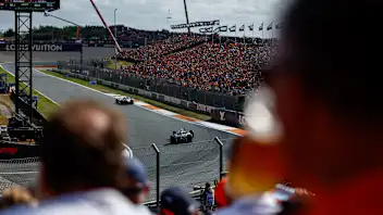 ZANDVOORT, NETHERLANDS - AUGUST 22: Andrea Kimi Antonelli of Italy driving the (12) Mercedes AMG