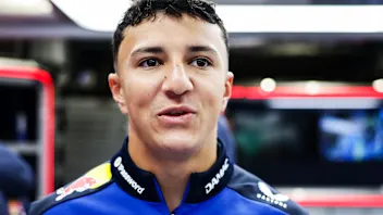 ZANDVOORT, NETHERLANDS - AUGUST 22: Isack Hadjar of France and Oracle Red Bull Racing looks on