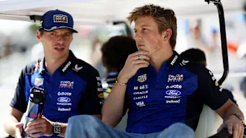 MADRID, SPAIN - SEPTEMBER 10: Max Verstappen of the Netherlands and Oracle Red Bull Racing and Liam