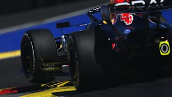 MADRID, SPAIN - SEPTEMBER 12: Liam Lawson of New Zealand driving the (30) Oracle Red Bull Racing