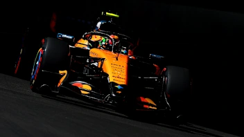 MADRID, SPAIN - SEPTEMBER 12: Lando Norris of Great Britain driving the (1) McLaren MCL40 Mercedes