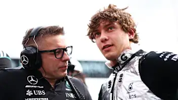 AUSTIN, TEXAS - OCTOBER 25: Peter Bonnington, Race Engineer of Mercedes AMG Petronas F1 Team and