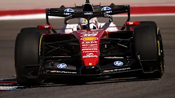 AUSTIN, TEXAS - OCTOBER 23: Charles Leclerc of Monaco driving the (16) Scuderia Ferrari SF-26 on
