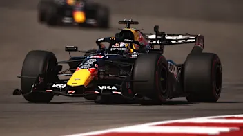 AUSTIN, TEXAS - OCTOBER 23:  Max Verstappen of the Netherlands driving the (3) Oracle Red Bull