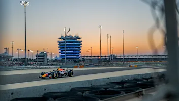 BAHRAIN, BAHRAIN - FEBRUARY 18: Isack Hadjar of France driving the (6) Oracle Red Bull Racing RB22