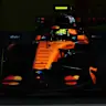 BAKU, AZERBAIJAN - SEPTEMBER 26: Lando Norris of Great Britain driving the (1) McLaren MCL40