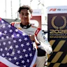 MADRID, SPAIN - SEPTEMBER 13: Second placed and 2026 F3 Drivers Champion Ugo Ugochukwu of United