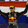 YAS MARINA CIRCUIT, UNITED ARAB EMIRATES - DECEMBER 12: 2021 drivers champion Max Verstappen, Red