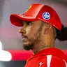 ZANDVOORT, NETHERLANDS - AUGUST 23: Lewis Hamilton of Great Britain and Scuderia Ferrari answers