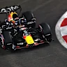 SINGAPORE, SINGAPORE - OCTOBER 10:  Max Verstappen of the Netherlands driving the (3) Oracle Red