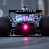 BAKU, AZERBAIJAN - SEPTEMBER 25: Franco Colapinto of Argentina driving the (43) Alpine F1 A526