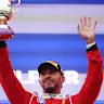 KUALA LUMPUR, MALAYSIA - OCTOBER 04: Third placed Lewis Hamilton of Great Britain and Scuderia