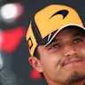 SPA, BELGIUM - JULY 16: Lando Norris of Great Britain and McLaren talks to the media during