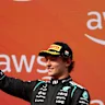 BUDAPEST, HUNGARY - JULY 26: Third placed Andrea Kimi Antonelli of Italy and Mercedes AMG Petronas