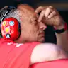 BUDAPEST, HUNGARY - JULY 25: Frederic Vasseur, Team Principal of Scuderia Ferrari looks on during