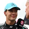 ZANDVOORT, NETHERLANDS - AUGUST 22: George Russell of Great Britain and Mercedes AMG Petronas F1