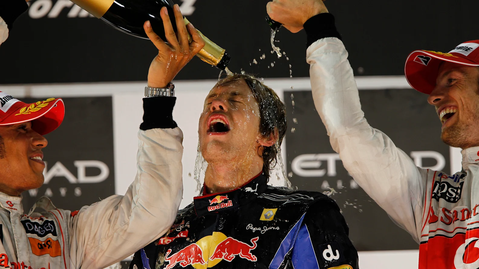 Yas Marina Circuit, Abu Dhabi, United Arab Emirates 14th November 2010. New world champion