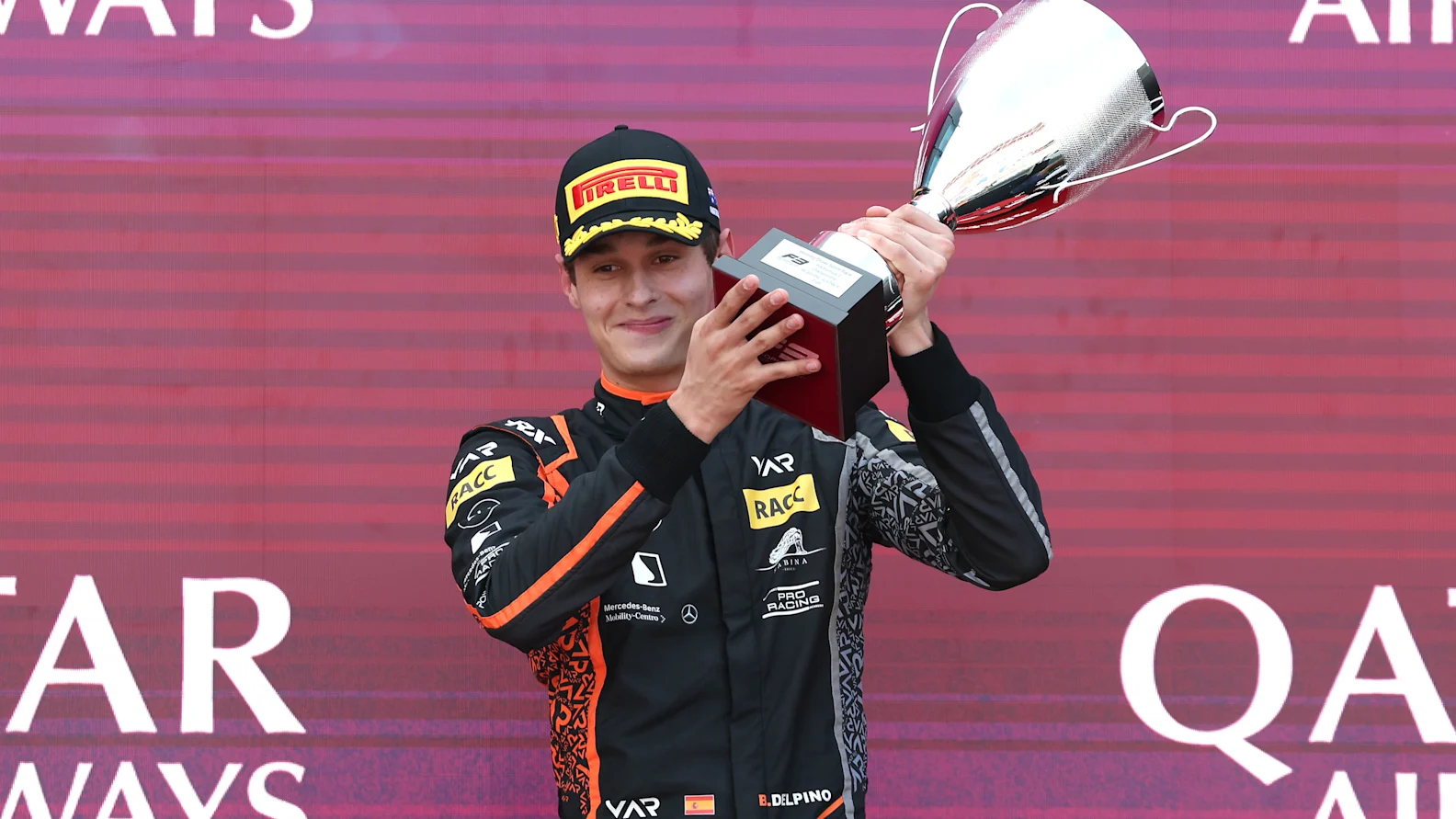 MELBOURNE, AUSTRALIA - MARCH 07: Race winner Bruno Del Pino of Spain and Van Amersfoort Racing (16)