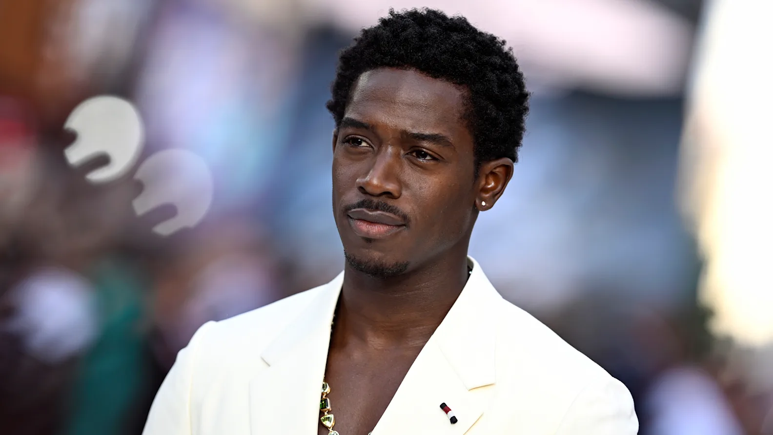 LONDON, ENGLAND - JUNE 23: Damson Idris attends the European Premiere of F1 Â® The Movie at Cineworld, Leicester Square on June 23, 2025 in London, England.  (Photo by Gareth Cattermole/Getty Images)