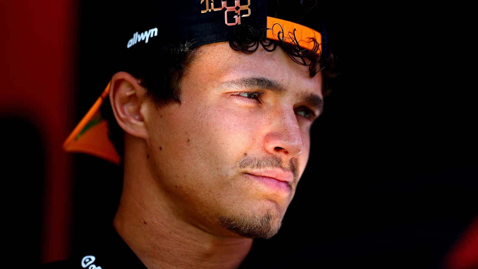 BARCELONA, SPAIN - JUNE 11: Lando Norris of Great Britain and McLaren looks on during previews