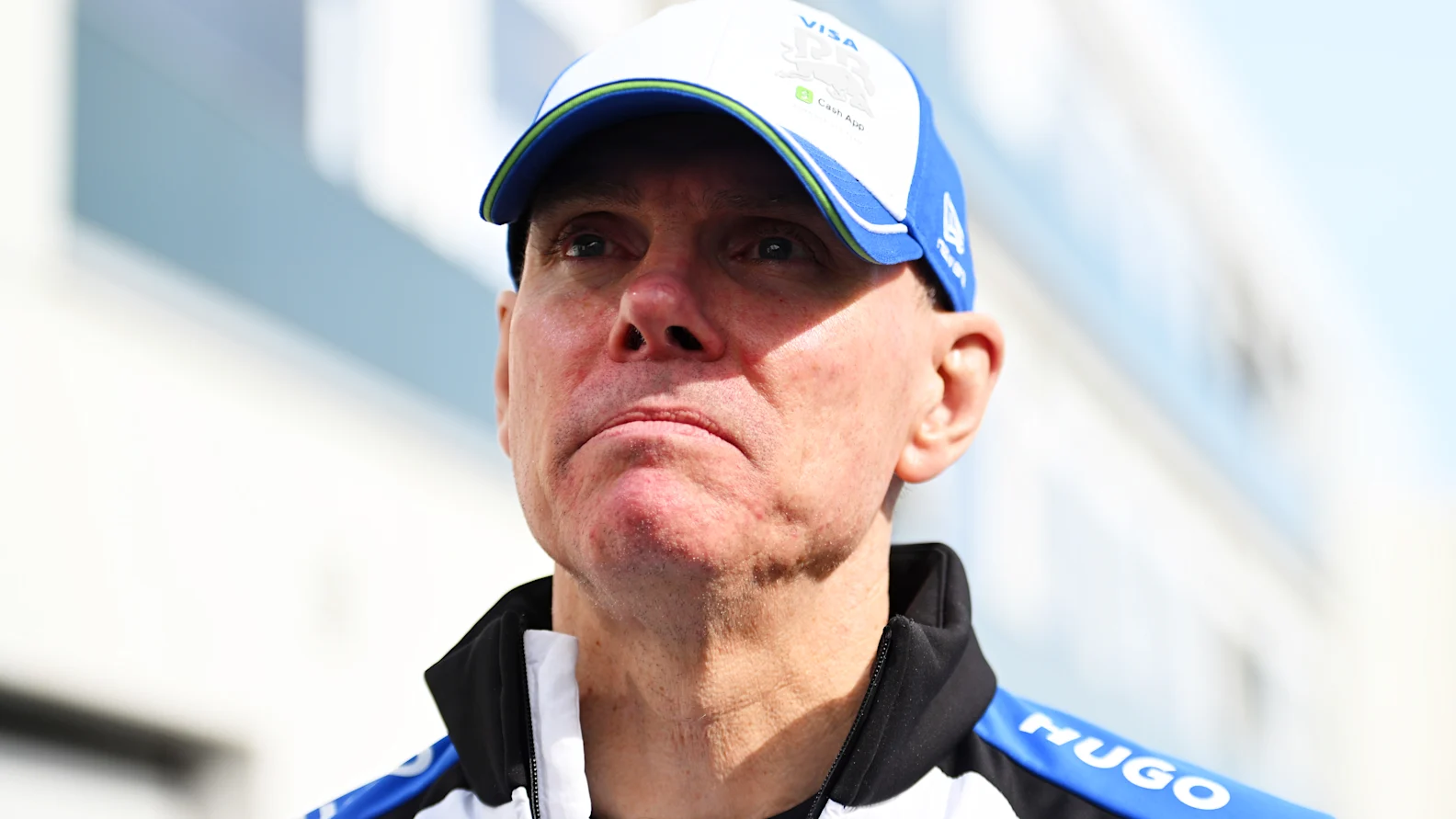 MONTREAL, QUEBEC - MAY 23: Alan Permane, Team Principal of Visa Cash App Racing Bulls arrives in