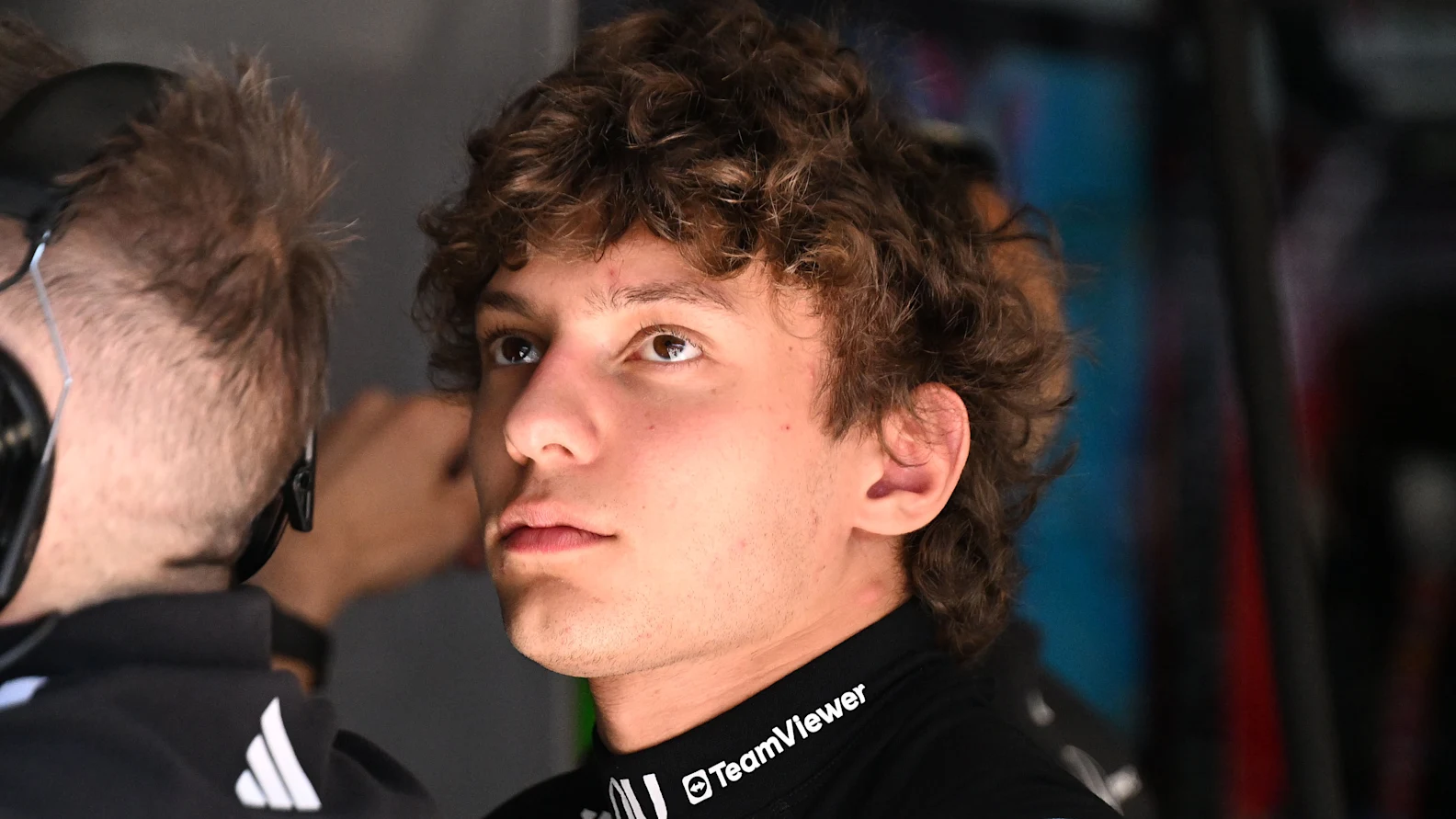 BUDAPEST, HUNGARY - JULY 25: Andrea Kimi Antonelli of Italy and Mercedes AMG Petronas F1 Team looks